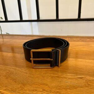 Dissh Hudson Black Leather Belt